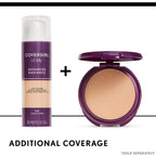 Buy now COVERGIRL Advanced Radiance Age Defying Foundation Makeup Creamy Beige, 1 oz at indiglob india