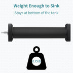 Buy now Pawfly Aquarium 8 Inch Air Stone Cylinder for Larger Pump Bubble Diffuser for Outdoor Pond Garden Circulation System and Large Fish Tanks at indiglob india