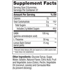 OLLY Goodbye Stress, Stress Support* Supplement, 50mg L-Theanine - 74 Count
