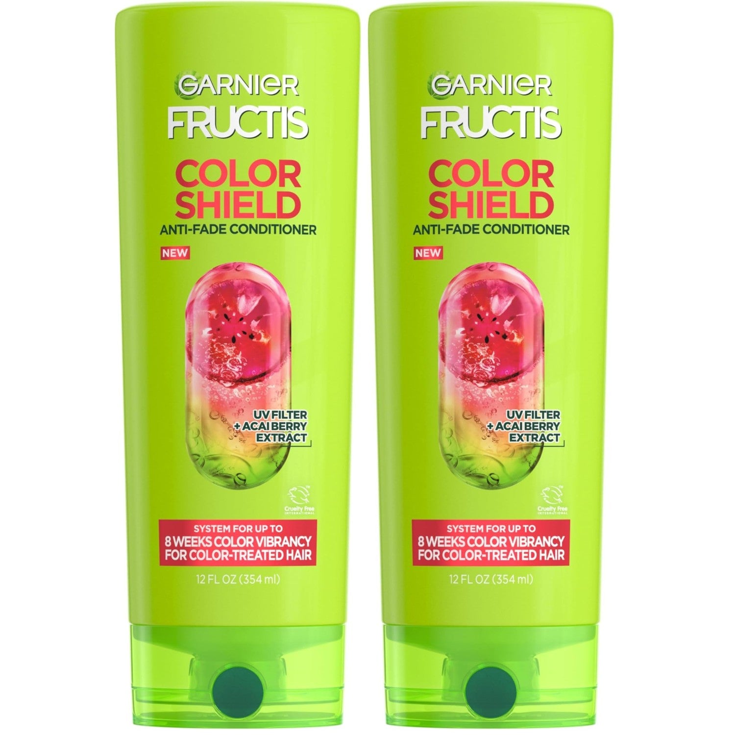 Garnier Fructis Color Shield Anti-Fade Conditioner for Color Treated Hair, 12 Fl Oz, 1 Count (Packaging May Vary)