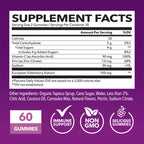 Sambucus Elderberry Gummies with Vitamin C & Zinc, Berry, 30 Servings | Vegan, Non-GMO, Gluten Free Elderberry Gummies, 100mg Extract Per Serving for Immune Support and Wellness Defense, 60 Count
