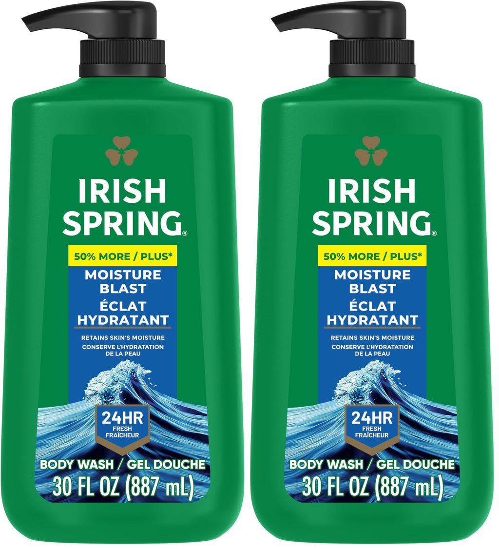 Buy now Irish Spring 5 in 1 Moisturizing Body Wash for Men, Shampoo, Conditioner, Body and Face Wash, and 24 Hour Deodorizer, Paraben-Free, Fresh Eucalyptus & Bergamot Scent, 20 fl oz at indiglob india