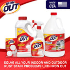 Buy now Iron OUT Automatic Toilet Bowl Cleaner Tablets, Helps Remove and Prevent Rust Stains with Every Flush, Lasts up to 45 Days, Made in the USA, 6 Tablets at indiglob india