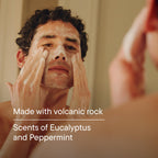 Harry's Exfoliating Face Wash for Men - 5.1 fl oz (3 Pack) | Gentle Facial Skin Care Products with Volcanic Rock Exfoliant - Dermatologist Tested
