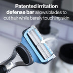 Gillette SkinGuard Razor Blade Refills for Men, 2 Blade Cartridge, SkinGuard for Sensitive Skin, Lubrication, Fits SkinGuard Razor Handles, 8 Count