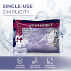 Buy now Ever Ready First Aid Disposable Cold Compress â€“ Instant Ice Pack for Injuries, Swelling & Pain Relief â€“ 4.5" x 7" â€“ FSA/HSA Eligible â€“ 3 Pack at indiglob india