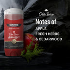 Old Spice Aluminum Free Deodorant for Men, 24/7 Protection to Eliminate Odors, 24/7 Freshness & Lasting Scent, Swagger with Lime & Cedarwood Scent, 3.8 oz (Pack of 3)