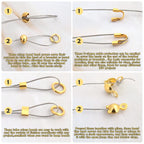 Acejoz 1203 Pcs Crimp Beads Supplies for Jewelry Making, Including Crimp Covers, Crimp Tubes and Wire Guardians, Lobster Clasps, Jump Rings, Crimping Pliers and Beading Wire for Bracelets Making