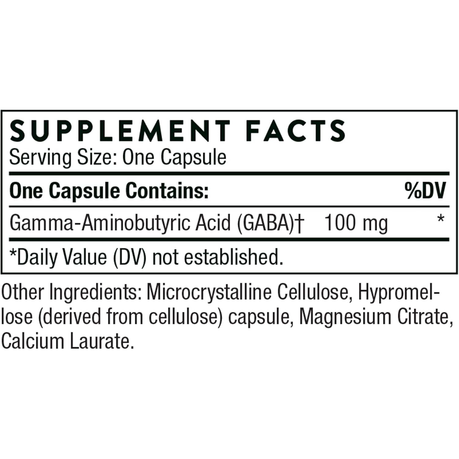 Buy now THORNE - PharmaGABA-100 - GABA Supplement - 100 mg Natural Source Gamma-Aminobutyric Acid - Support a Calm State of Mind and Restful Sleep* - 60 Capsules at indiglob india