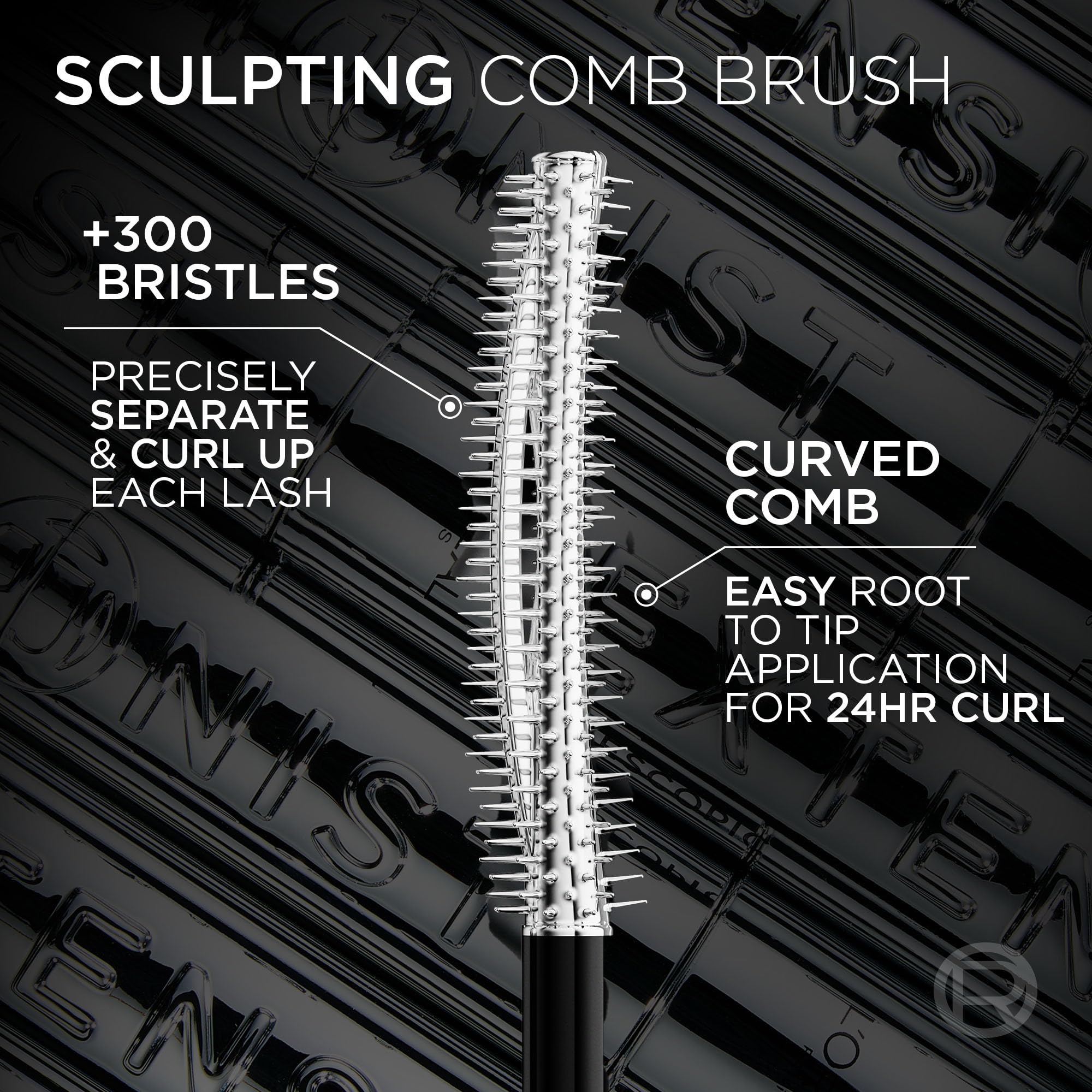 L'Oreal Paris Extensionist Mascara, Lengthening, Volumizing, and Curling Formula For a Lash Extension Eye Makeup Look, Washable Blackest Black