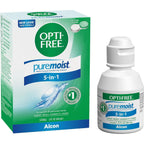 Buy now Opti-Free Puremoist Multi-Purpose Contact Lens Cleaning and Disinfecting Solution with Lens Case, 2 Fl Oz (Pack of 1) 2 Fl Oz (Pack of 1) at indiglob india