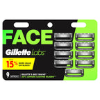 Gillette Labs Razor Blade Refills for Men, 9 count
