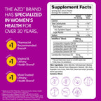 AZO Vaginal Probiotic Mini-Chews for Women, Fruit Punch Flavor, 14 Count