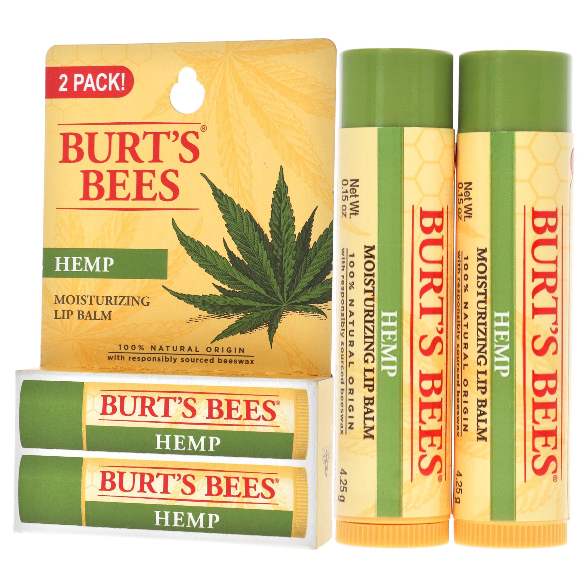Buy now Burt's Bees Hemp Moisturizing Lip Balm Unisex 2 oz at indiglob india