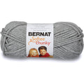 Buy now Bernat Softee Chunky Yarn, 3.5 Oz, Gauge 6 Super Bulky, Grey Heather Pack of 1 Grey Heather at indiglob india