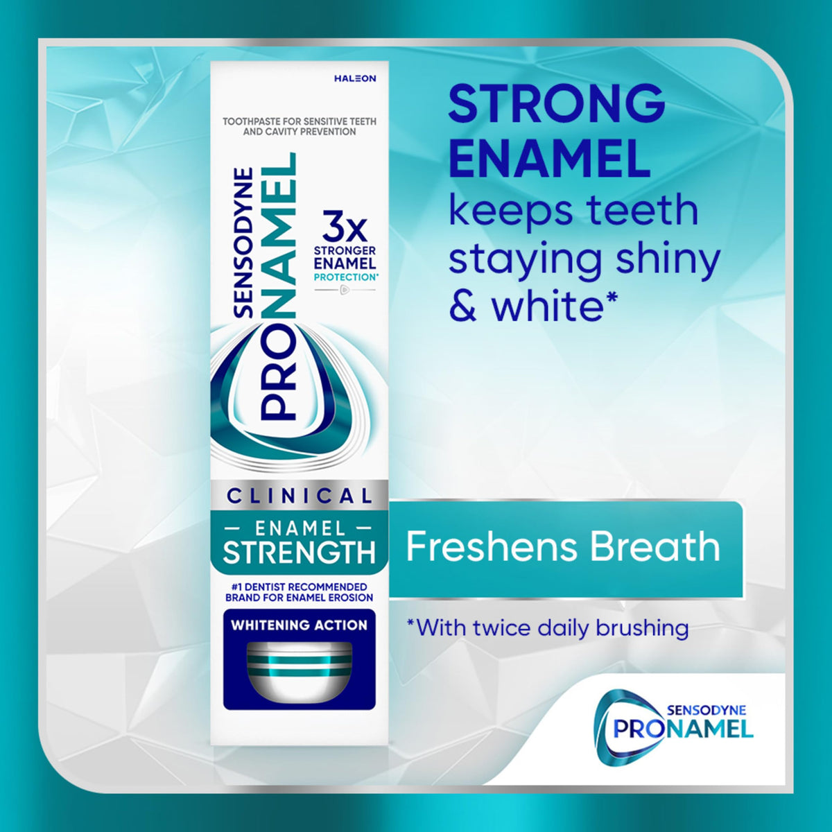 Pronamel Clinical Enamel Strength Whitening Action Toothpaste, 3.4 oz x 3
