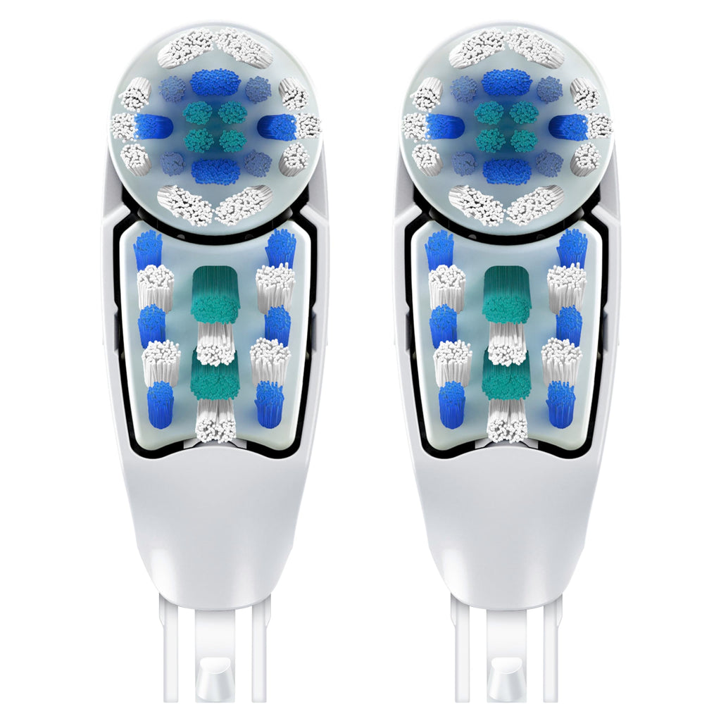 Buy now Oral-B Deep Clean Battery Powered Toothbrush Replacement Brush Heads Refill, Soft, 2 Count at indiglob india