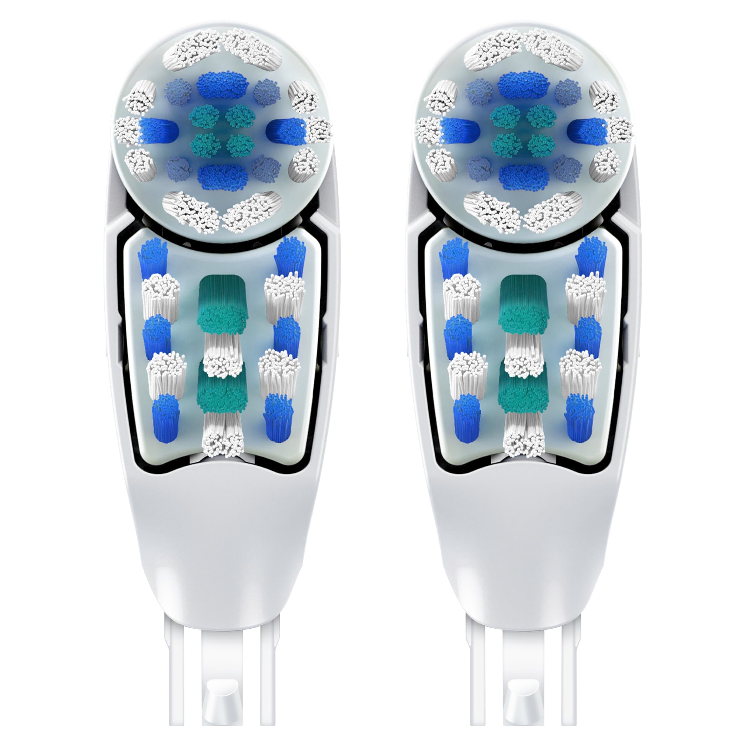 Buy now Oral-B Deep Clean Battery Powered Toothbrush Replacement Brush Heads Refill, Soft, 2 Count at indiglob india