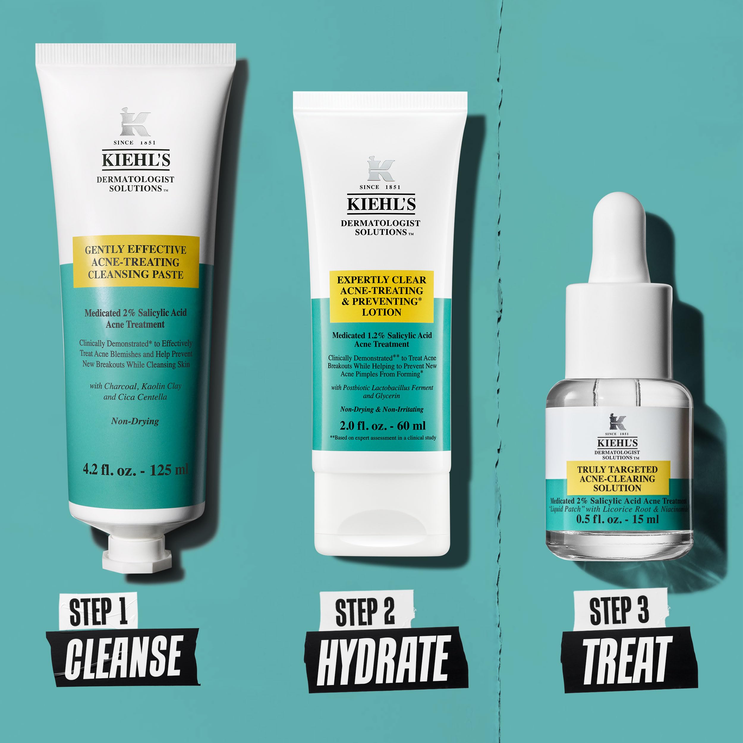Buy now Kiehlâ€™s Acne-Treating Cleansing Paste, with Salicylic Acid, Multi-Use Product for Cleanser, Spot Treatment, and Face Mask, Non-Drying for All Skin Types, 4.2 Fl. Oz at indiglob india