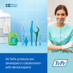 Buy now TePe Supreme Toothbrush, Soft Bristle Toothbrush, Tapered Brush Head for Sensitive Teeth and Gum Care, Adult, 3 Pack at indiglob india