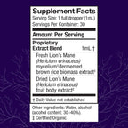 Buy now Host Defense Mushrooms Lion's Mane Extract - Lion's Mane Liquid Supplement for Brain Health - Mushroom Support for Focus & Memory Function - Immune & Nervous System Support - 1 fl oz (30 Servings)* at indiglob india
