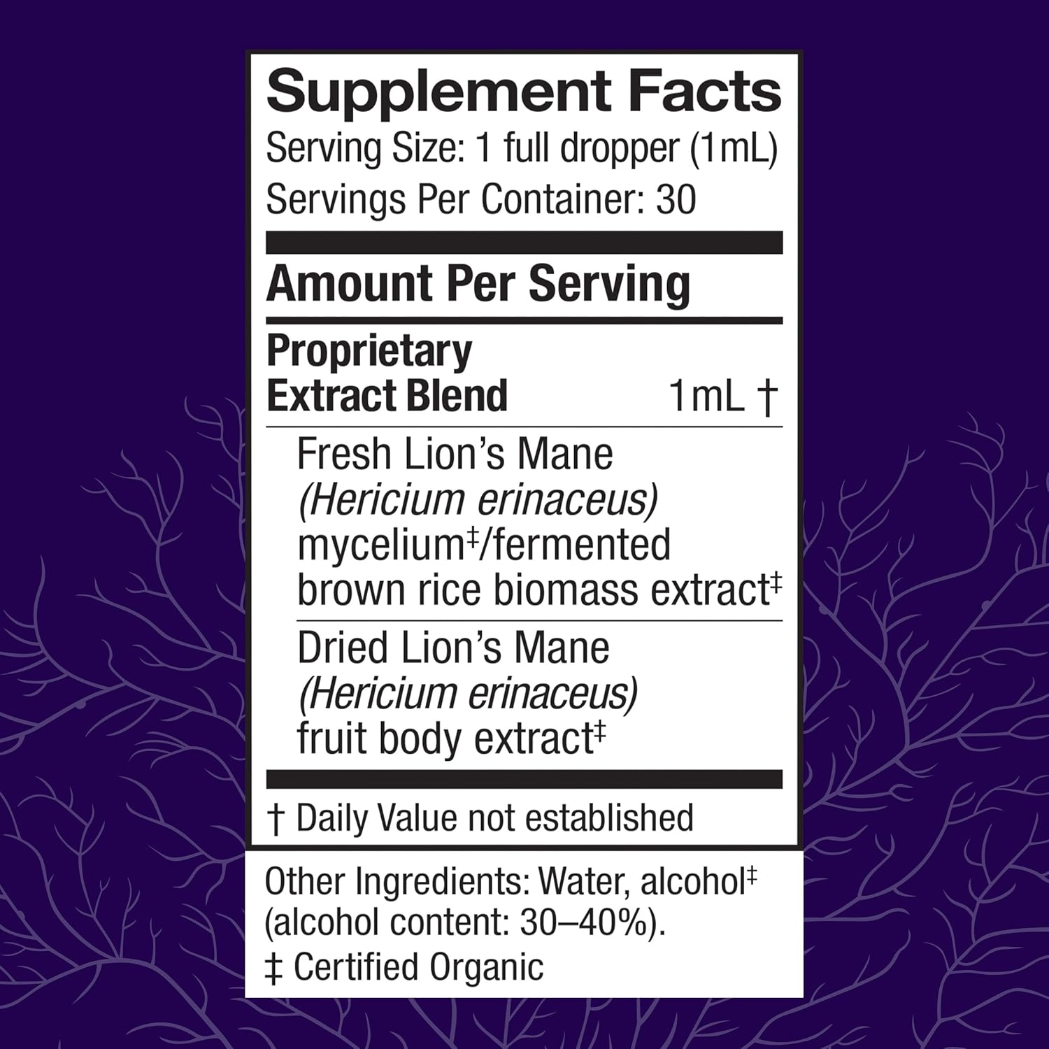Buy now Host Defense Mushrooms Lion's Mane Extract - Lion's Mane Liquid Supplement for Brain Health - Mushroom Support for Focus & Memory Function - Immune & Nervous System Support - 1 fl oz (30 Servings)* at indiglob india