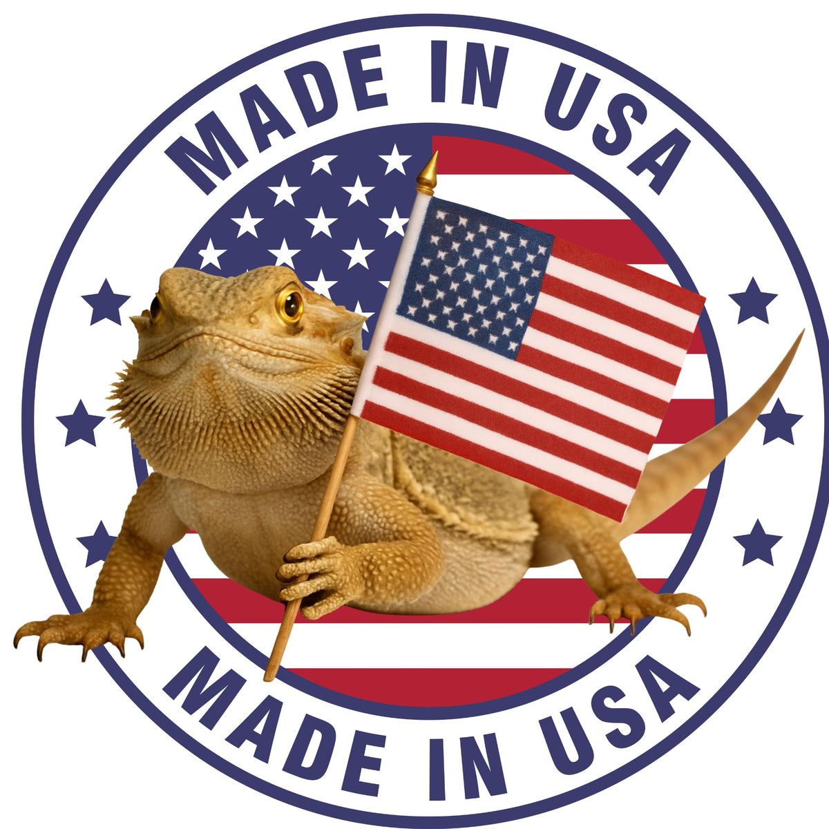 Bearded Dragon Tank Cleaner Spray, 32oz – Non-Toxic, No-Rinse, Made in USA