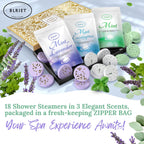 Blriet Shower Steamers Aromatherapy 18 Pack Gifts for Women Mom Wife