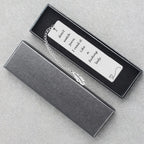 Metal Bookmark Gift, Engraved Stainless Steel Leaf Pendant Book Mark