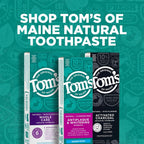 Buy now Tom's of Maine Fluoride-Free Antiplaque & Whitening Natural Toothpaste, Peppermint, 5.5 oz. (Pack of 2) at indiglob india