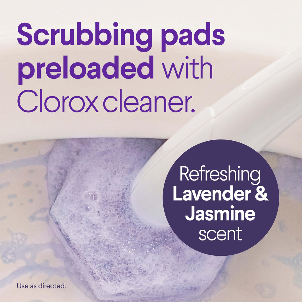 Buy now Clorox Scentiva ToiletWand Refills, Lavender and Jasmine, 20 Count at indiglob india