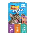 Friskies Purina Lil Lickables Cat Treats Variety Pack, 20 Ct, 10 oz