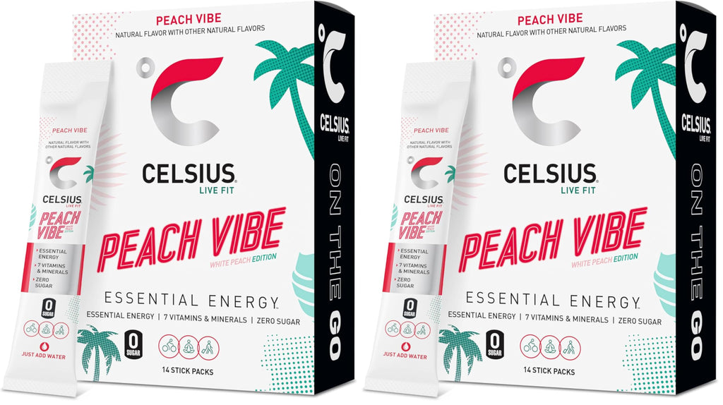 Buy now CELSIUS On The Go Strawberry Mango, Sugar Free Energy Drink Mix (14 Sticks per Pack) at indiglob india