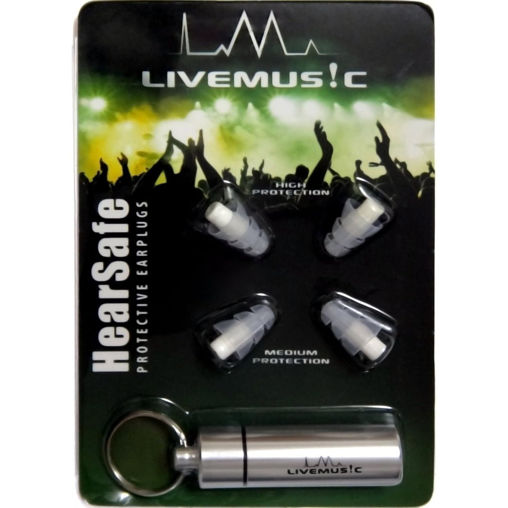 Buy now HearSafe Ear Plugs - High Fidelity Earplugs for Musician, Concert, Drummer, DJ & Clubbing - Reusable, Comfortable - Noise Protection, Cancelling (Standard Size) at indiglob india