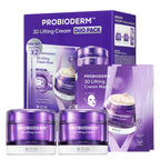 [Cardi B's Pick] BIOHEAL BOH Probioderm 3D Lifting Cream 1.7 fl oz - Advanced Korean Facial Night Cream with 17-Peptide Complex & Probioderm for Face and Neck, Butter-Rich Texture for Perfect Slugging