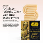 Kitsch Rice Water Shampoo Bar for Hair Growth x Star Wars C-3PO Design