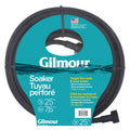 Gilmour Round Soaker Hose 3/8" x 25 ft with Heavy Duty Couplings