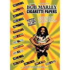 Bob Marley Rolling Paper - King Size Extra Long (110mm) Cigarette Paper - Pack of 5 Booklets!