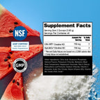 CON-CRET Creatine HCl + Nitric Oxide, Sour Watermelon, 40 Servings
