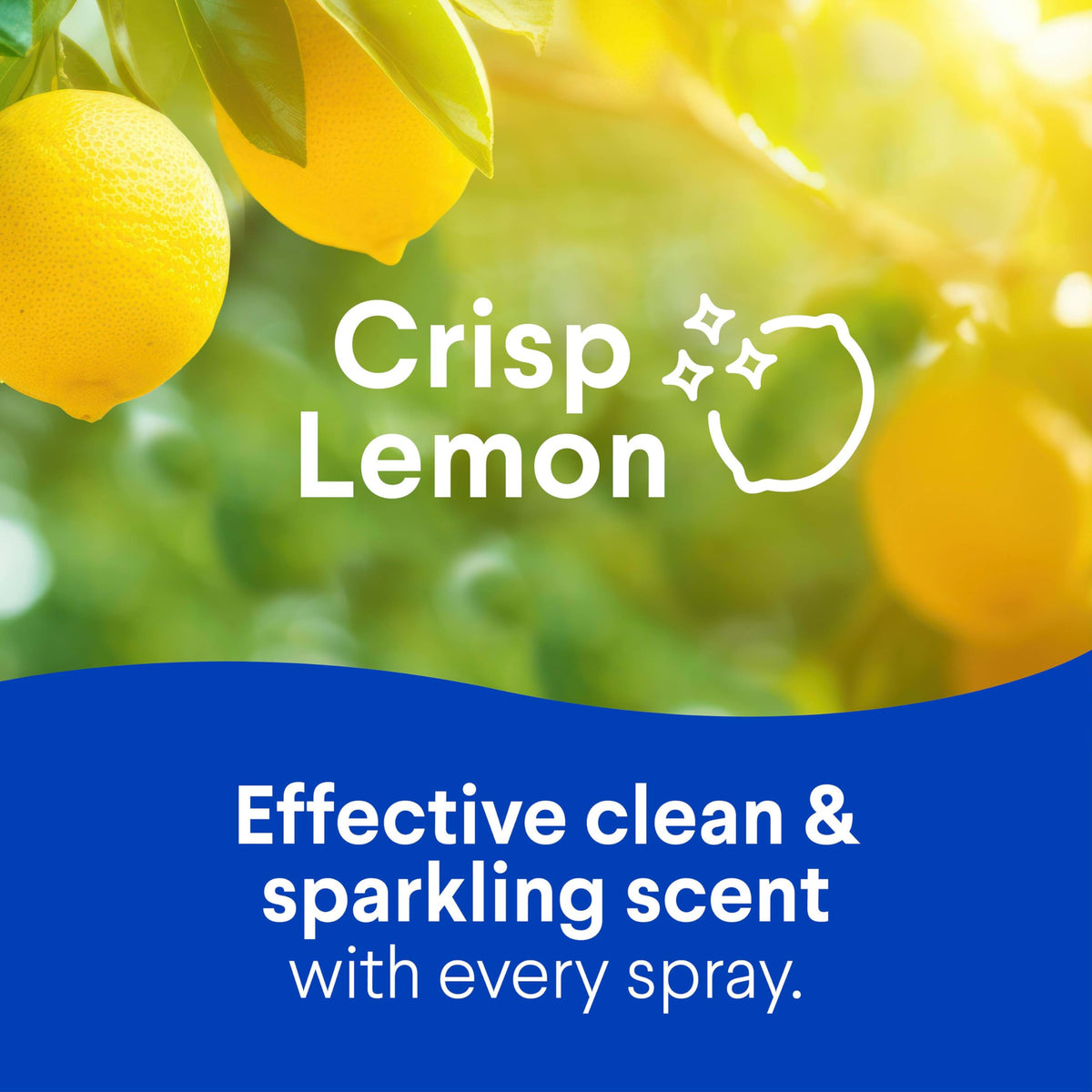 Clorox Disinfecting All Purpose Cleaner, Bleach Free, Crisp Lemon, 32 Fluid Ounces (Pack May Vary)