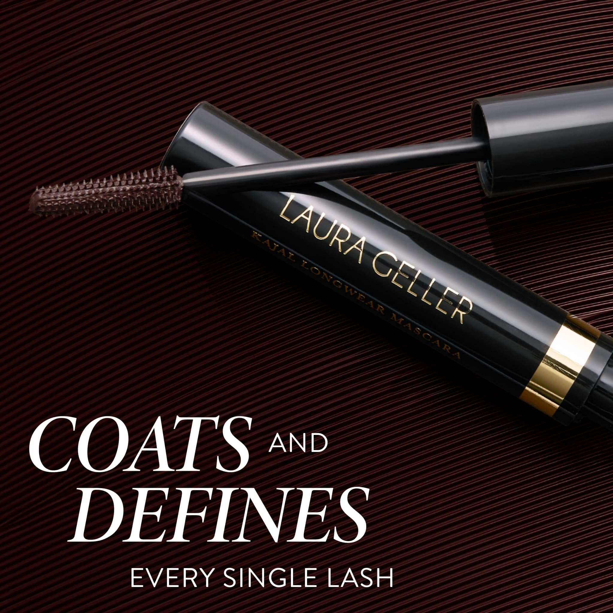LAURA GELLER Kajal Longwear Mascara – Black – Lengthen & Define
