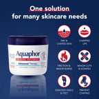 Aquaphor Advanced Therapy Healing Ointment Skin Protectant, 14 OZ | Clinically Proven Skin Protectant Moisturizer for Cracked, Irritated or Dry Skin Relief, Dye and Fragrance Free