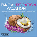 Jergens Wet Skin Body Moisturizer with Coconut Oil, In Shower Lotion for Dry Skin, Fast-Absorbing, Non-Sticky, Dermatologist Tested, 10 Oz, Pack of 3 | Coconut Oil, Hyaluronic Acid, Fast Absorption, Non-Sticky Formula, Dermatologist Tested