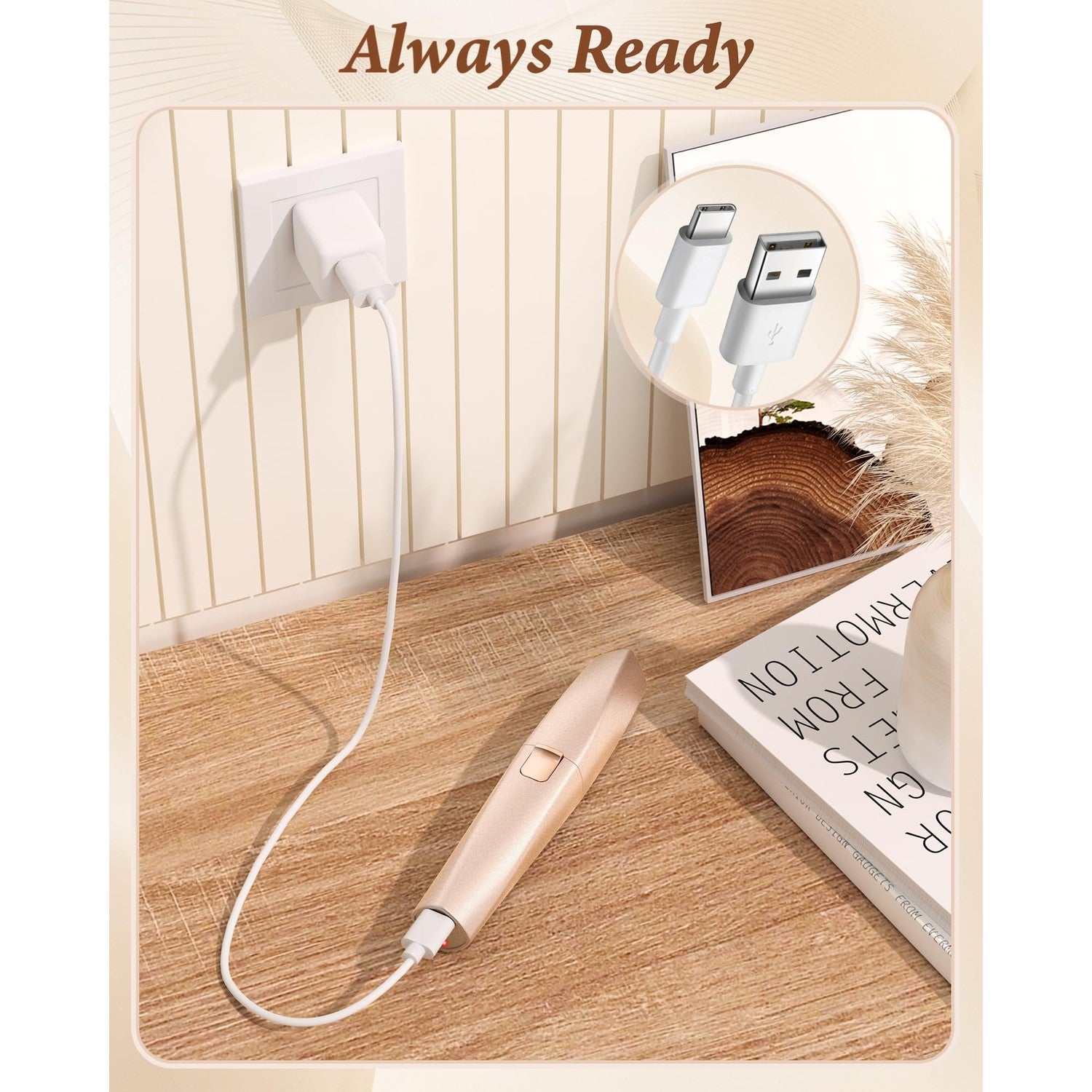 Eyebrow Trimmer Facial Hair Removal for Women: 2 in 1 Rechargeable Face Shaver and Eyebrow Razor - Painless Electric Hair Remover Device for Peach Fuzz Fine Hairs Upper Lip Chin