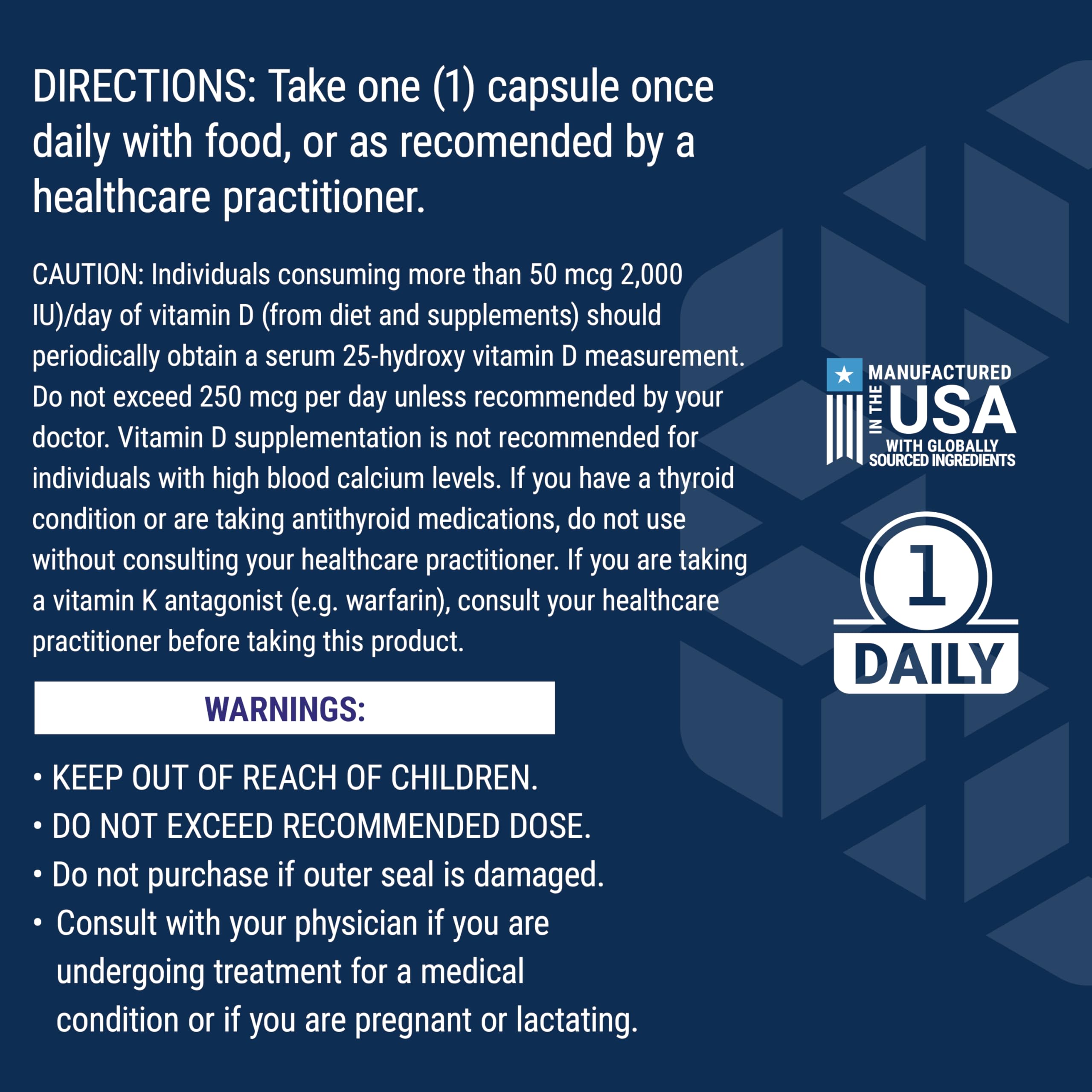 Life Extension Vitamins D and K with Sea-Iodine for Thyroid, 60 Capsules