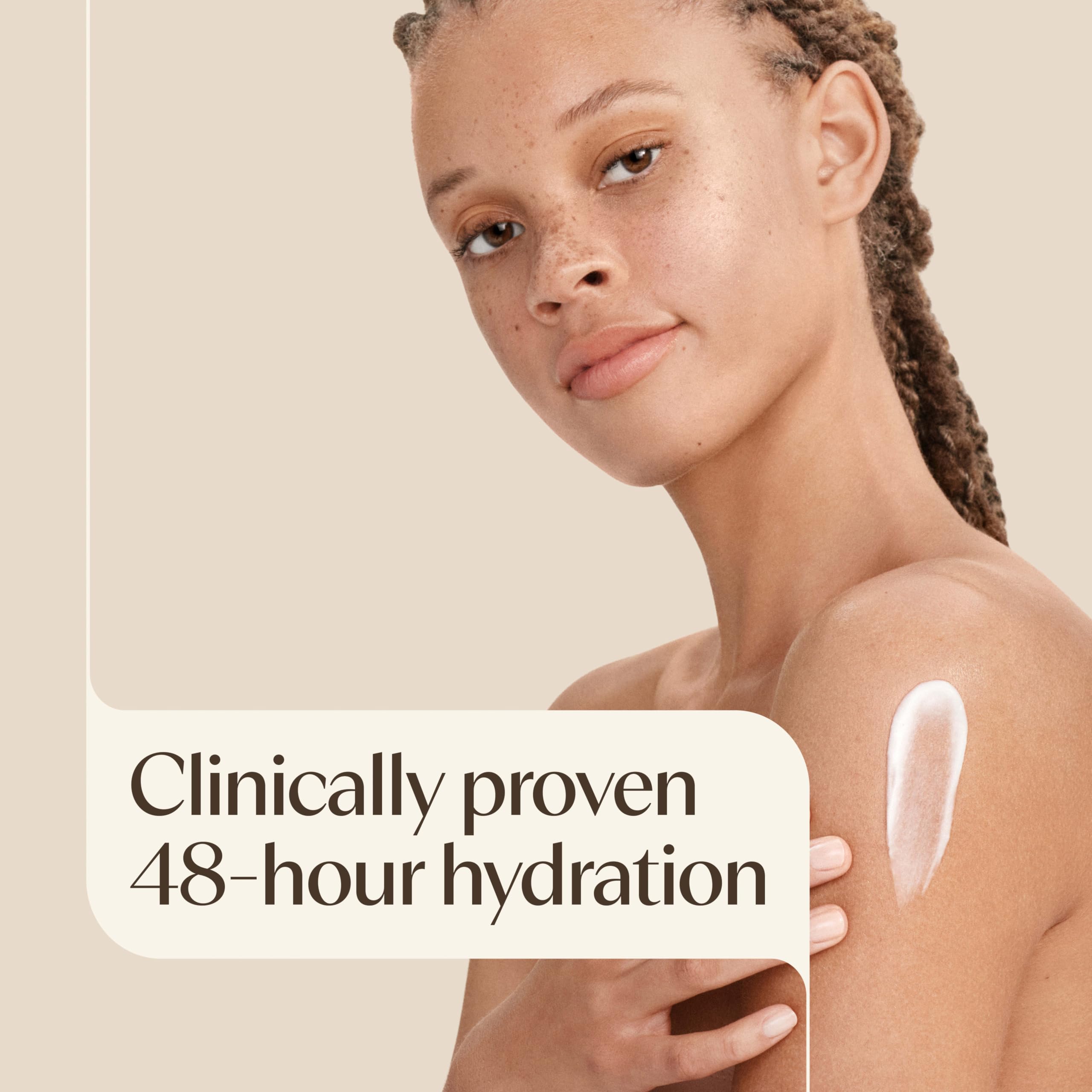 Aveeno Daily Moisturizing Body Lotion for Normal to Dry Skin, Moisturizer with Soothing Prebiotic Oat, Non Greasy, Non Comedogenic, Fragrance Free Body Lotion for Women & Men, 18 Fl Oz