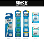 Buy now REACH Ultraclean Access Flosser Refill Heads, Mint, Plaque Remover for Teeth, Shred Resistant, for Hard to Reach Areas, Oral Care, PFAS Free, for Adults & Kids, 1 Pack, 28 Count at indiglob india