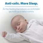 Dr. Brown's Anti-Colic Options+ Wide-Neck Baby Bottles, Forest, 2-Pack