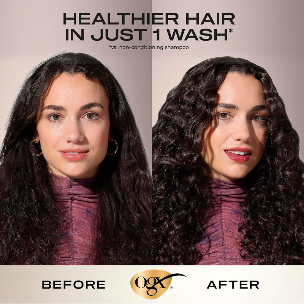 Buy now OGX Nourishing + Coconut Milk Moisturizing Shampoo, Hydrating & Restoring Shampoo Moisturizes for Soft Hair After the First Use, Paraben-Free, Sulfate-Free Surfactants, 13 fl. oz at indiglob india