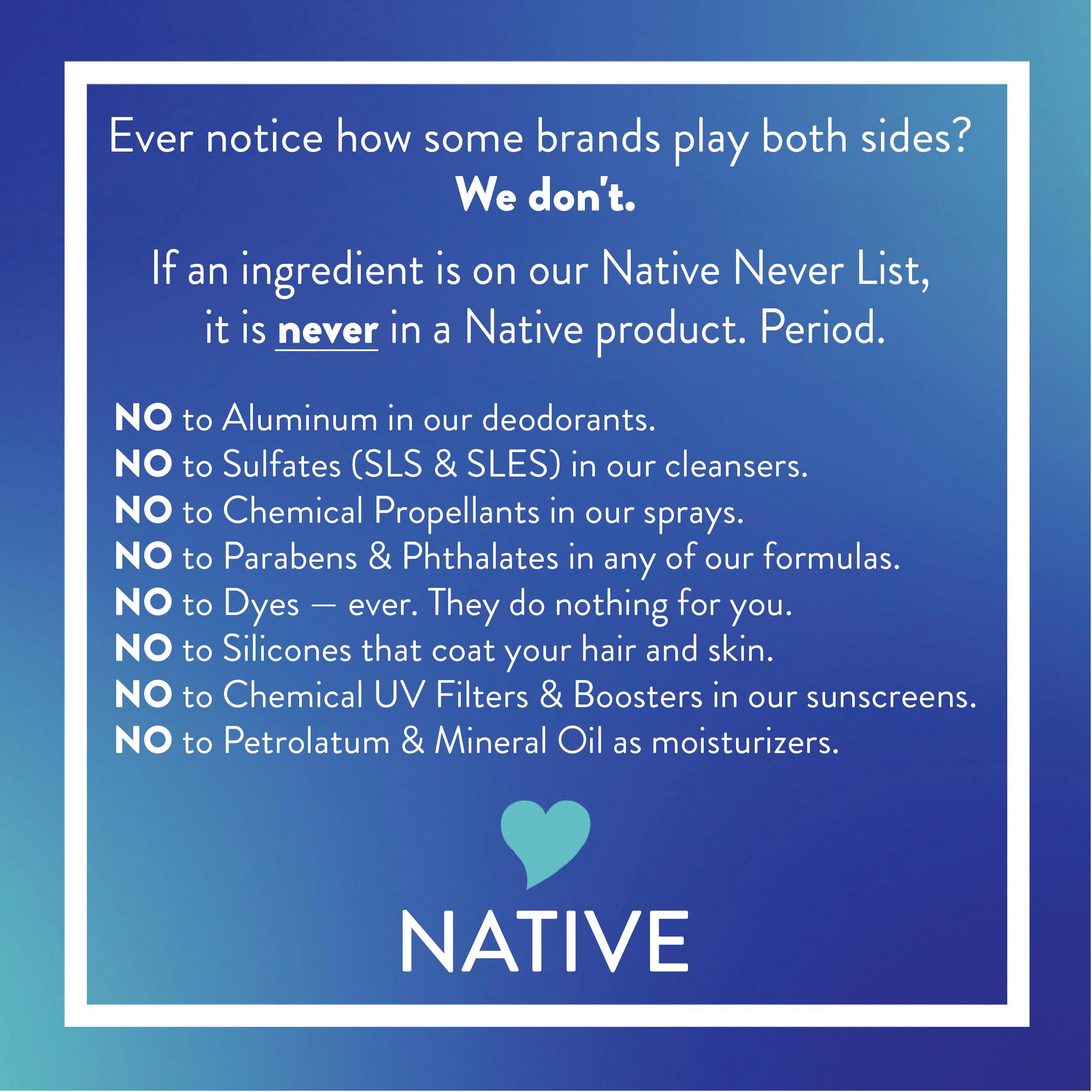 Native Sensitive Deodorant Contains Naturally Derived Ingredients, 72 Hour Odor Control | Deodorant for Women & Men, Aluminum Free with Baking Soda, Coconut Oil and Shea Butter, Coconut & Vanilla